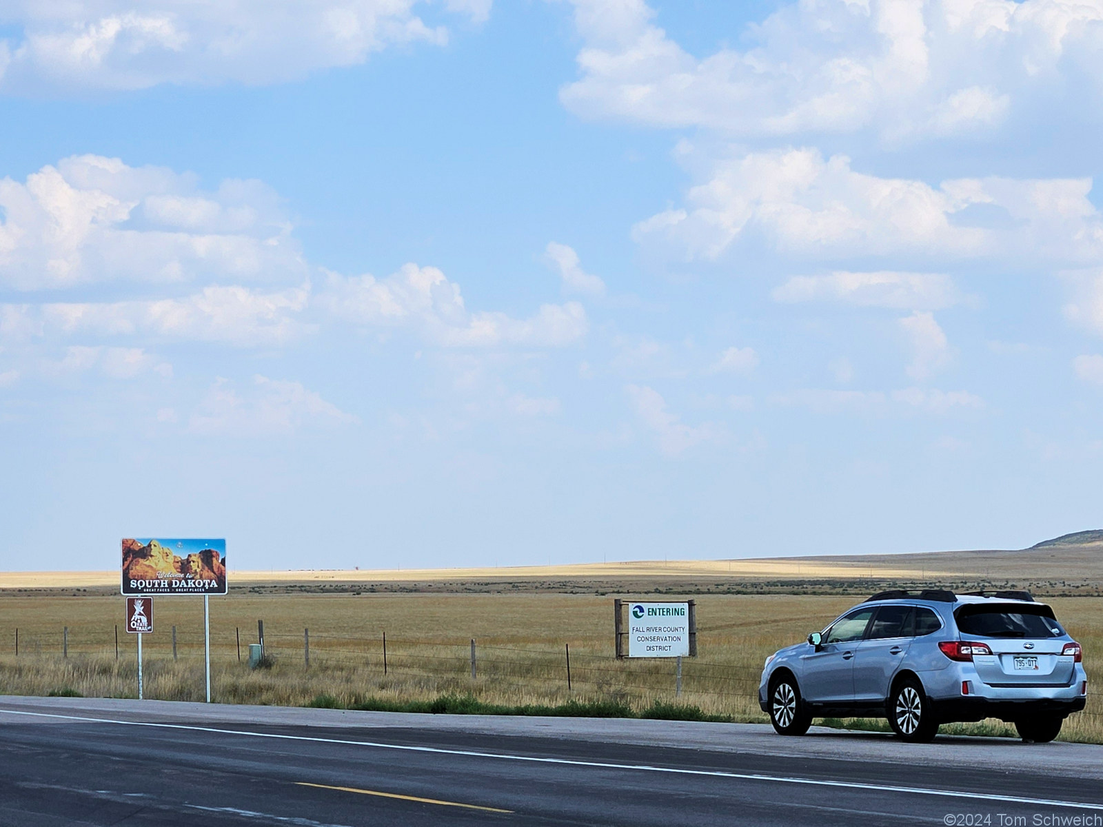 South Dakota, Fall River County, Buffalo Gap National Grassland