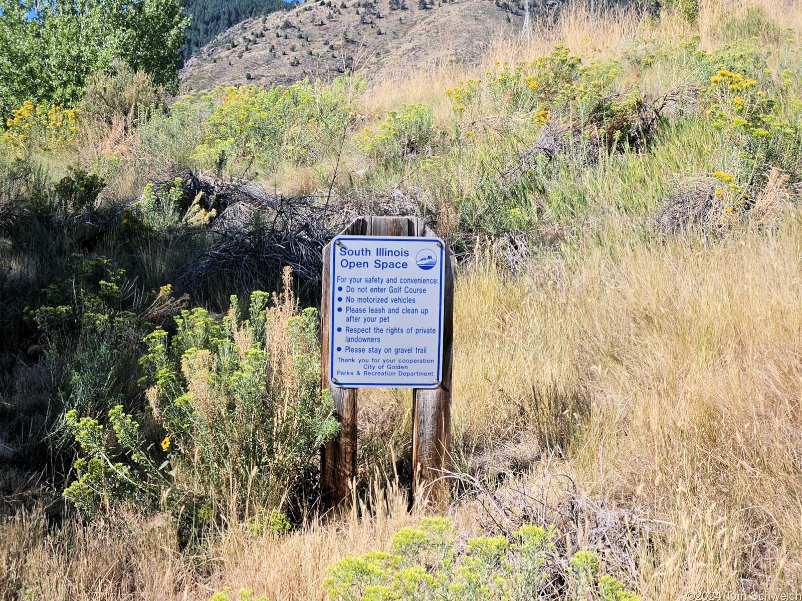 Colorado, Jefferson County, City of Golden, South Illinois Open Space