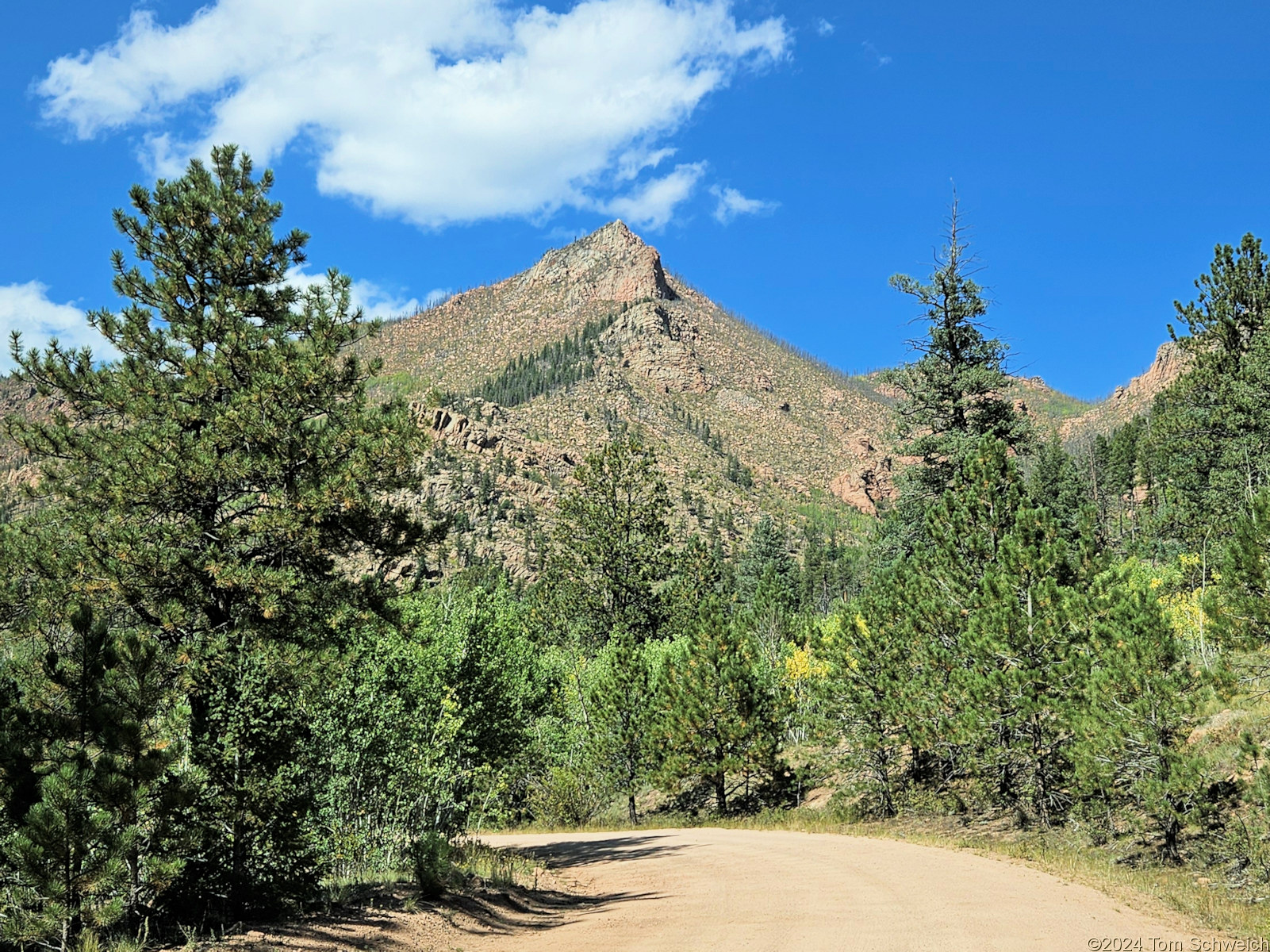 Colorado, Park County, Tarryall Creek Area, Pilot Peak