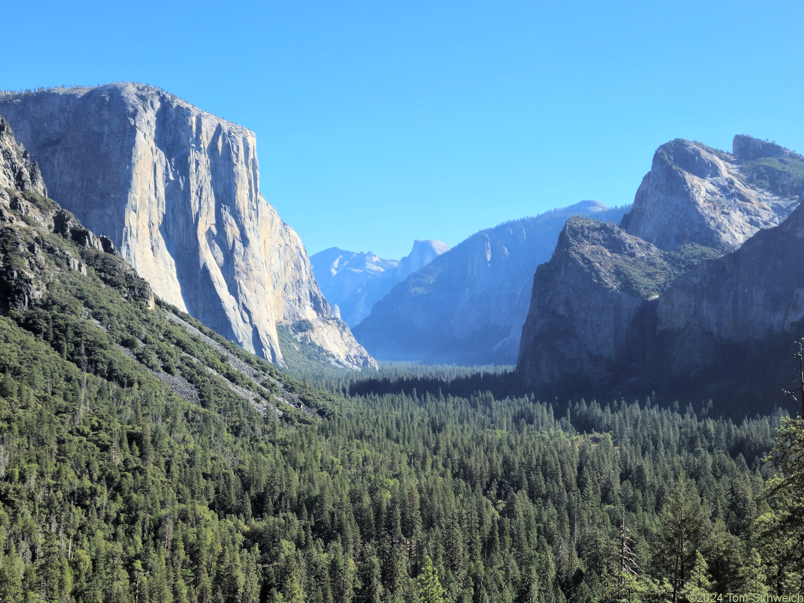 California, Mariposa County, Yosemite Valley, Half Dome