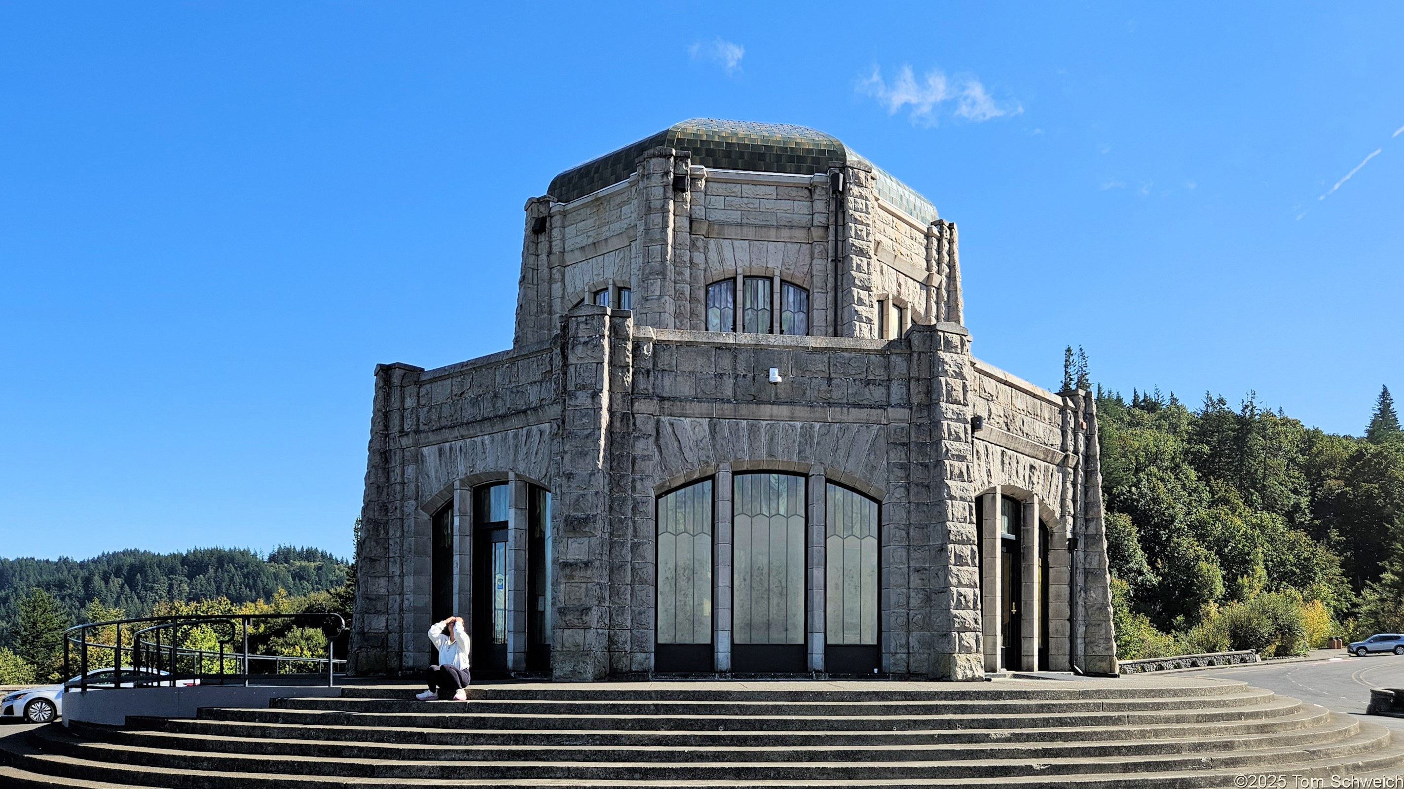 Oregon, Multnomah County, Crown Point, Vista House.