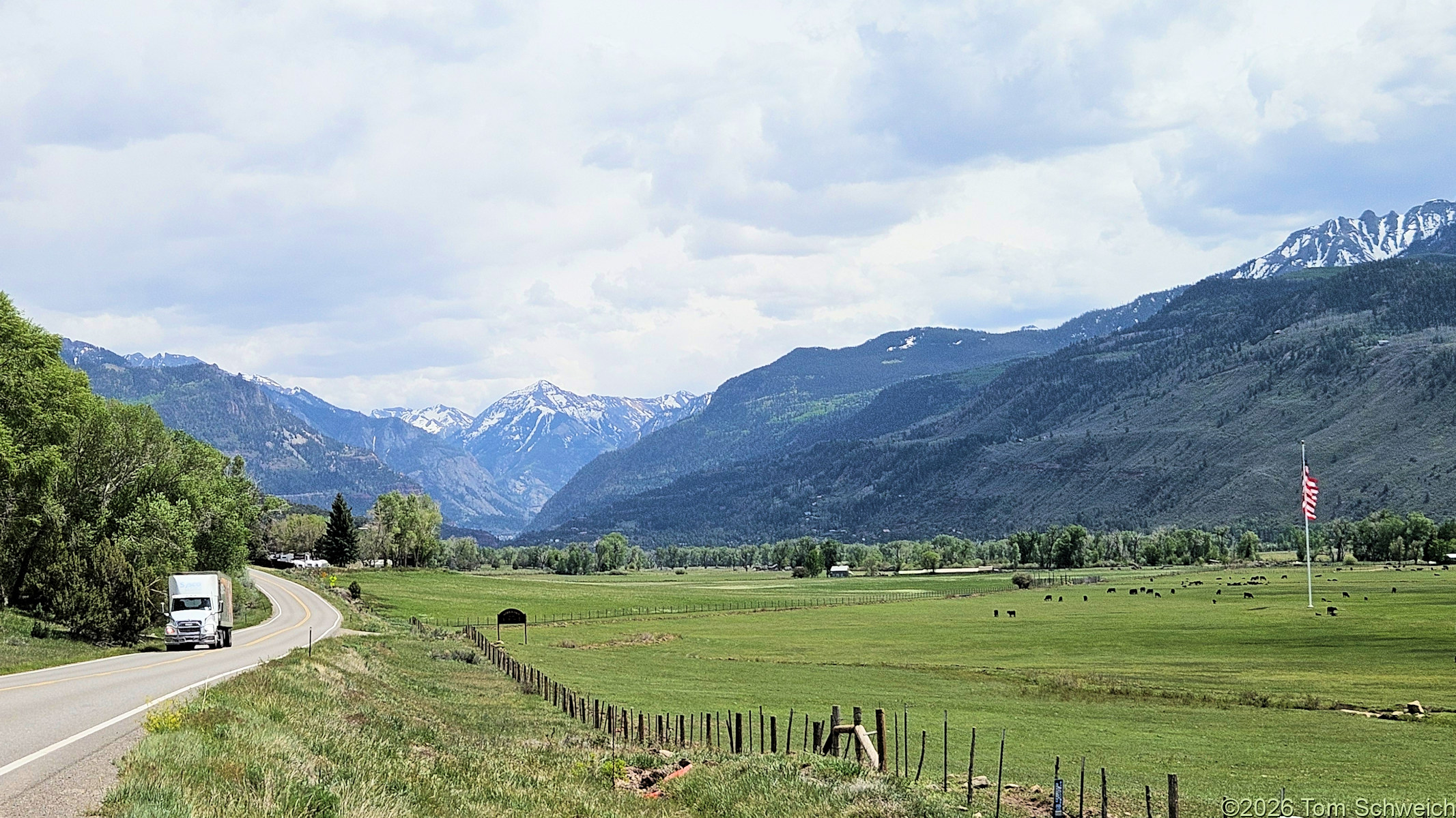 Colorado, Ouray County, Uncompahgre Valley