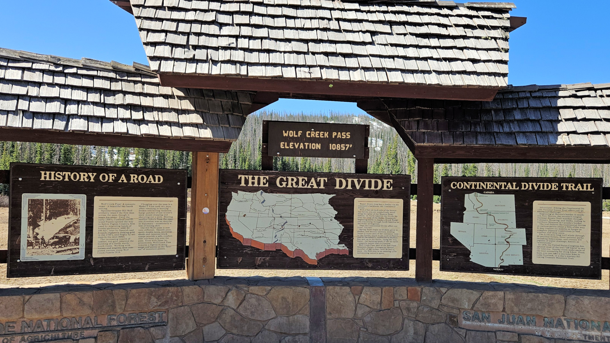 Colorado, Mineral County, Wolf Creek Pass