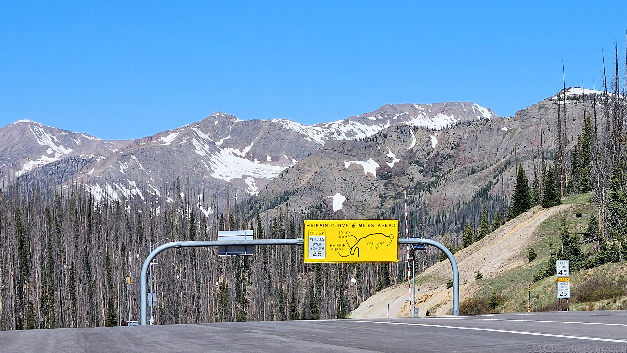 Colorado, Mineral County, Wolf Creek Pass
