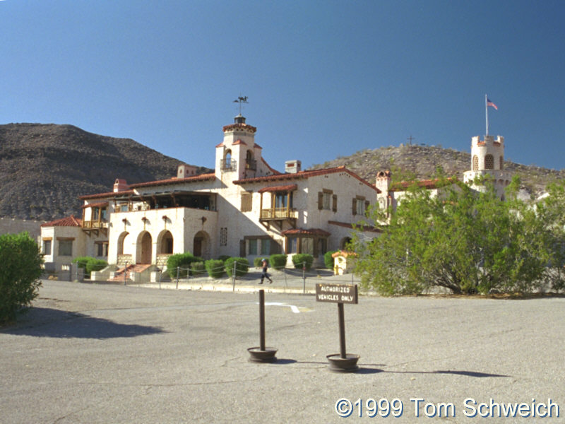 Scotty's Castle in northern Death Valley.