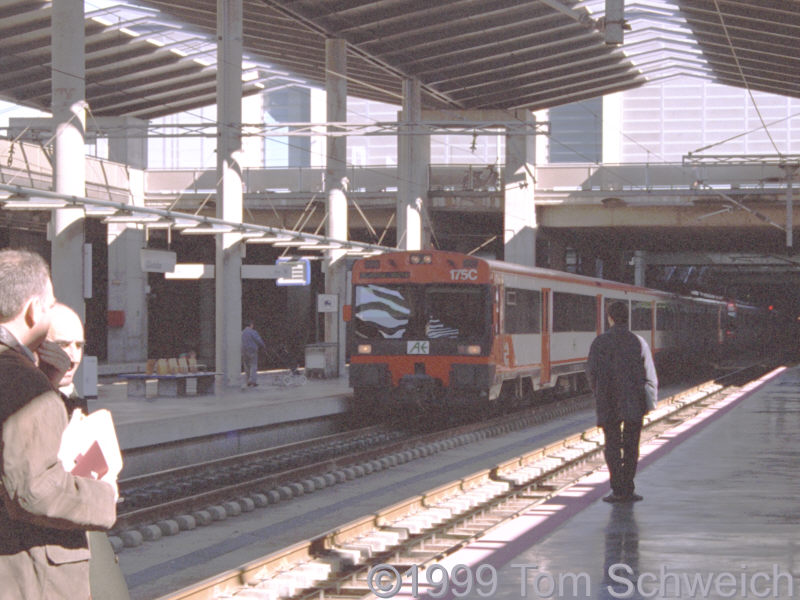 The Andalucia Express at Cordoba.