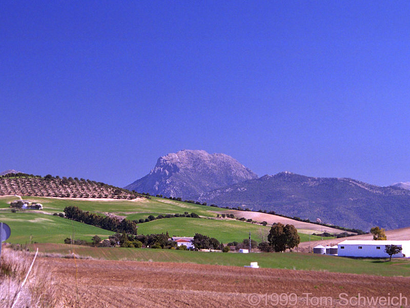 Looking east at the Sierra Margarita