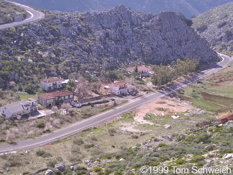 Ranch below Cueva de la Pileta.