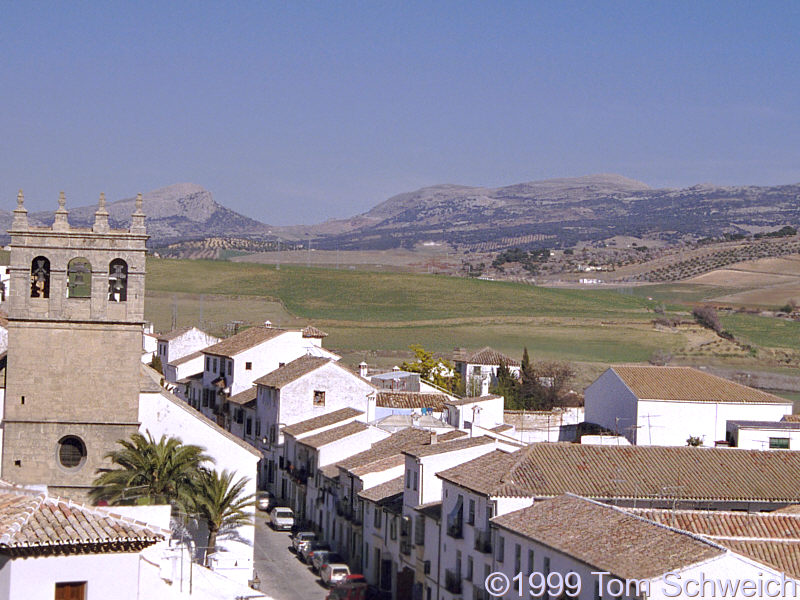 View of countryside northeast from Ronda.