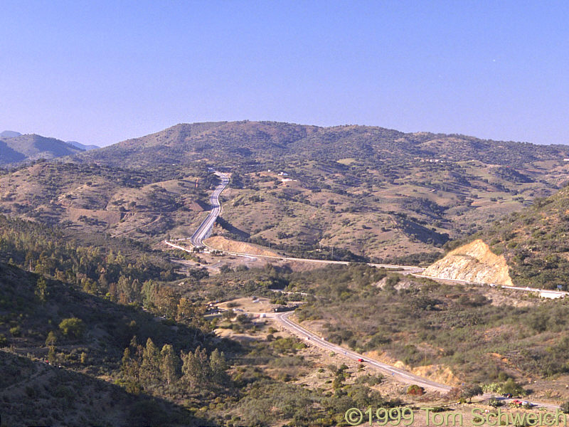 Informal picnic area just north of Las Nieves.