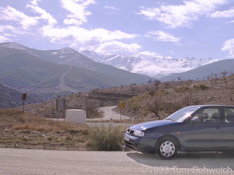 Between Tabernas and Guadix.