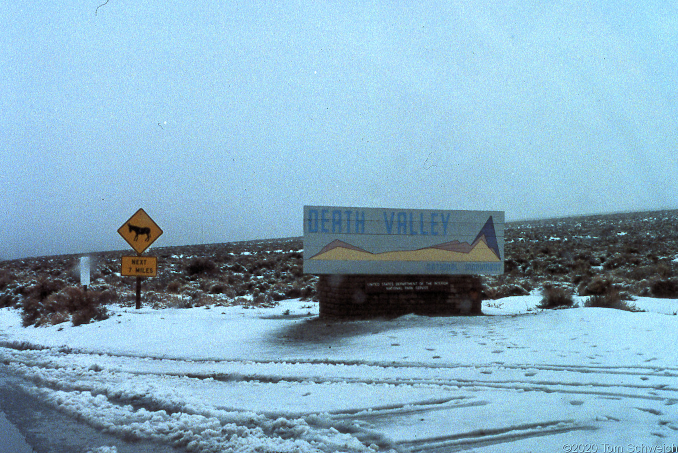 California, Inyo County, Death Valley, Townes Pass