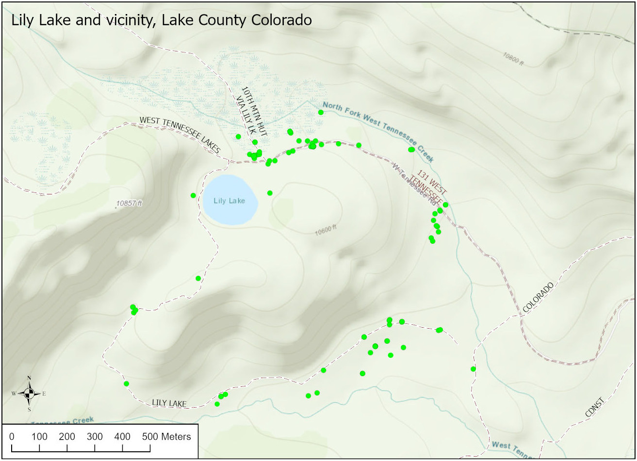 Colorado, Lake County, Lily Lake