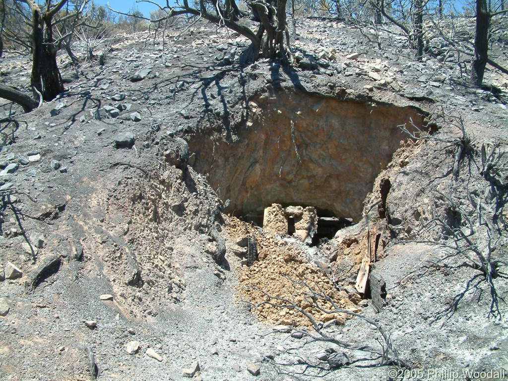 Winklers Cabin, Blue Jay Mine, Hackberry Fire Complex, Mojave National Preserve, San Bernardino County, California