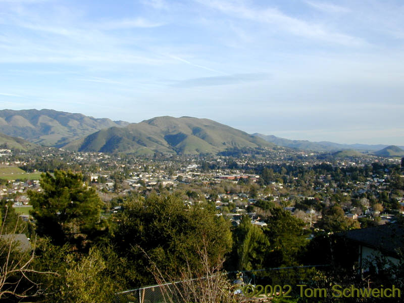 View of San Luis Obispo from Bishop's Peak