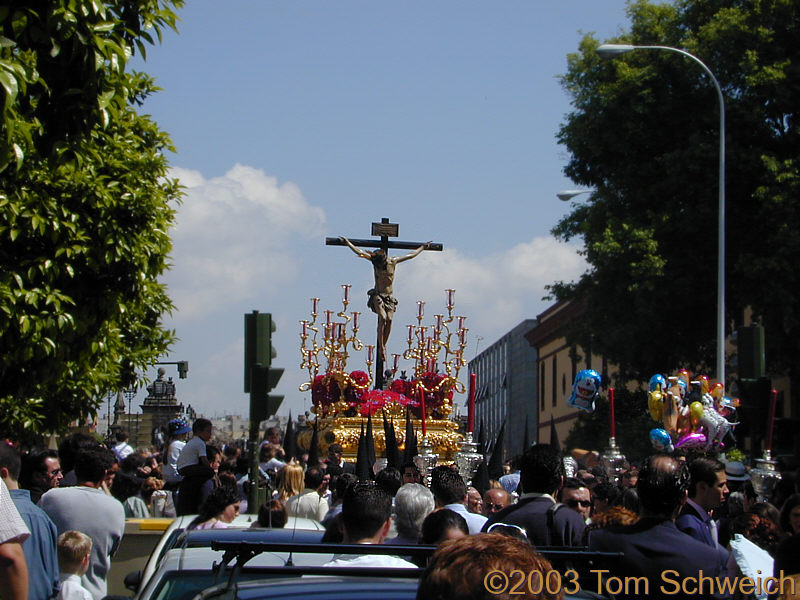 The Cristo Paso of San Bernardo