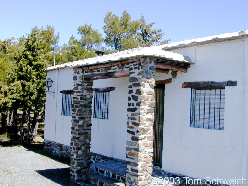 Cabin on the ridge above Capileira.