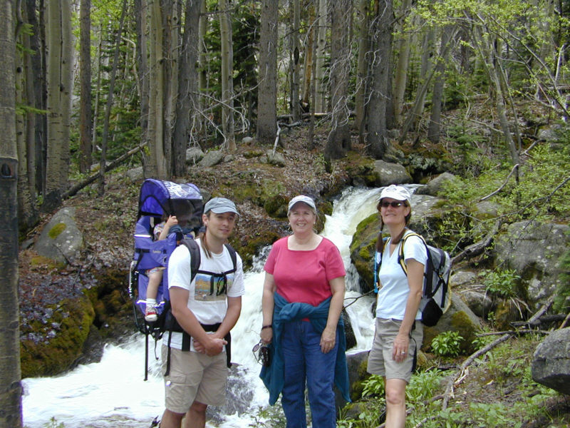 Streamside in Rocky Mountain Park.