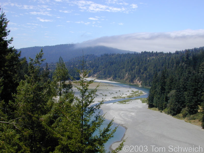 Eel River between Dyerville and McCann