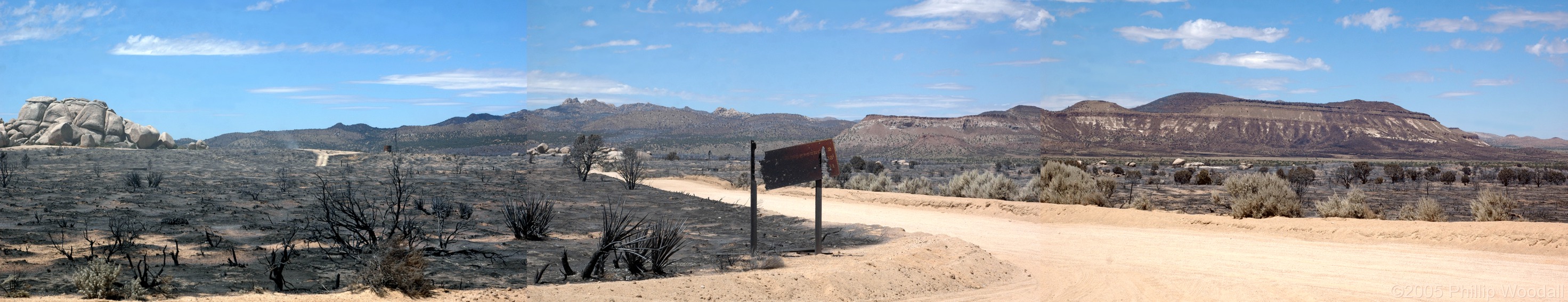 Round Valley, Hackberry Fire Complex, Mojave National Preserve