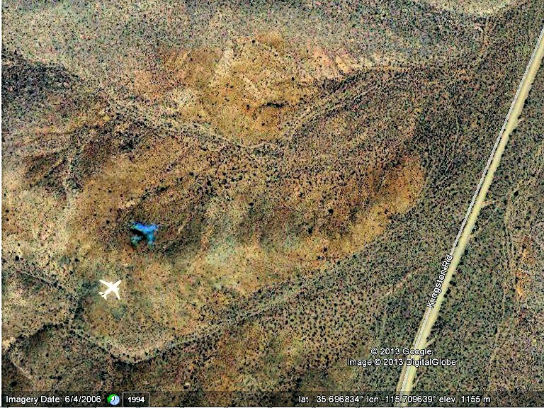 California, San Bernardino County, Mesquite Mountains