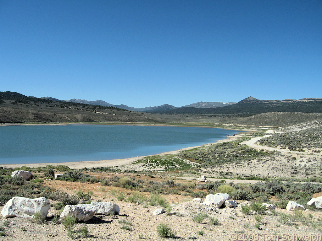 Nevada, White Pine County, Illipah Creek Reservoir