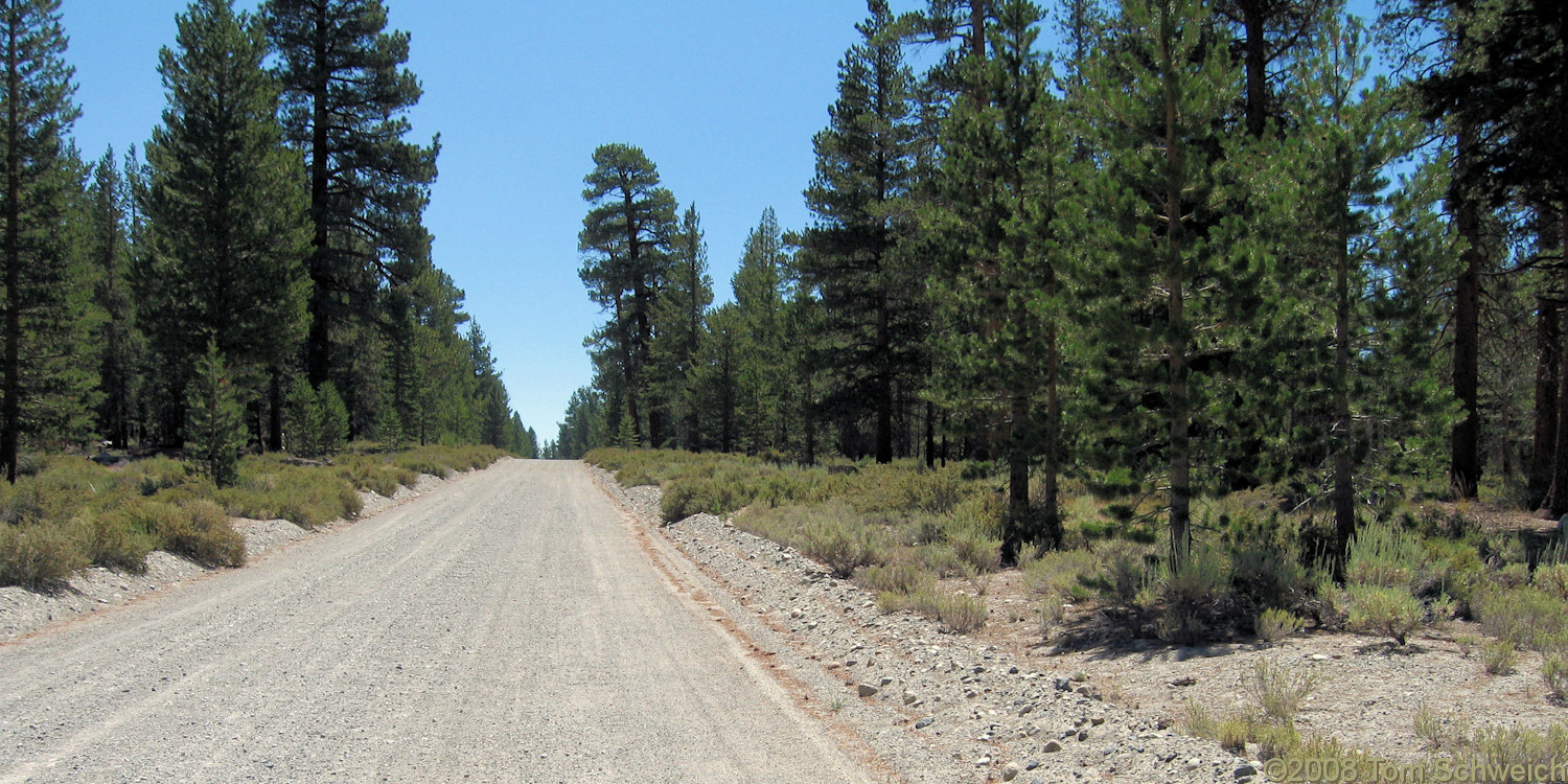 Californa, Mono County, Mono Lake basin, South Boundary