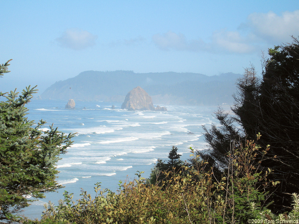 Haystack Rock, Clatsop County, Oregon