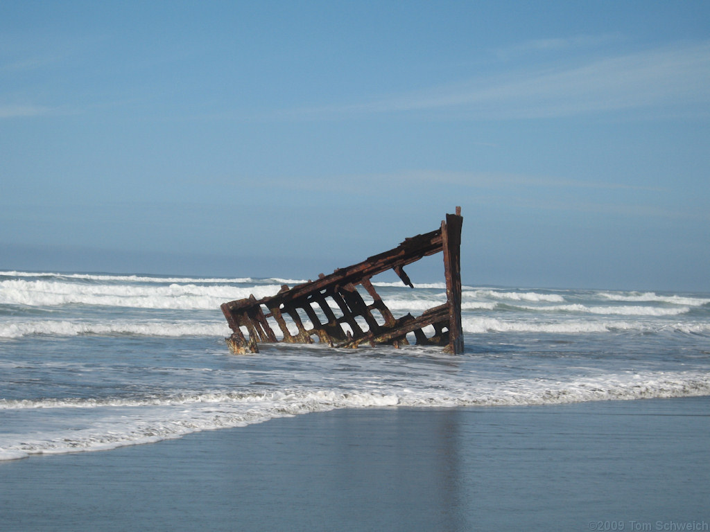 Peter Iredale, Clatsop Spit, Clatsop County, Oregon