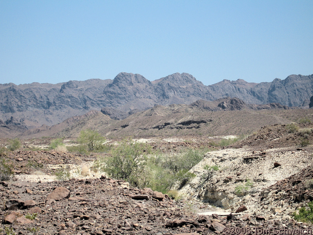 Arizona, La Paz County, Trigo Mountains