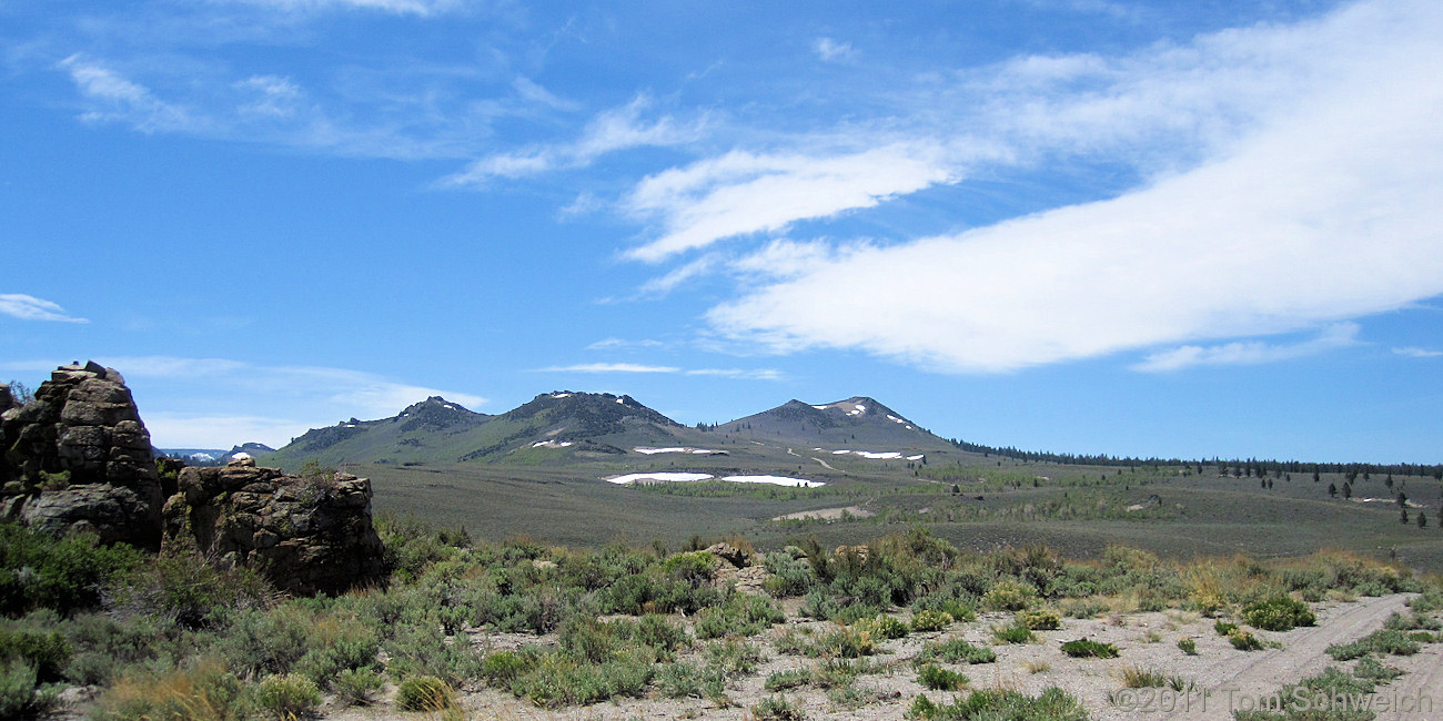 California, Mono County, Sagehen Peak