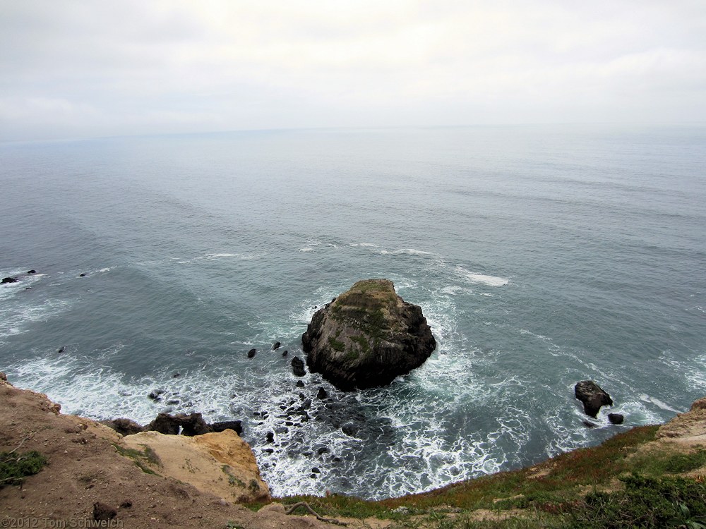 California, Marin County, Point Reyes, Chimney Rock