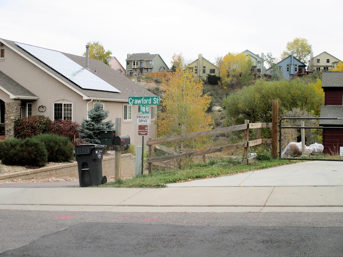 Colorado, Jefferson County, Golden, Kinney Run