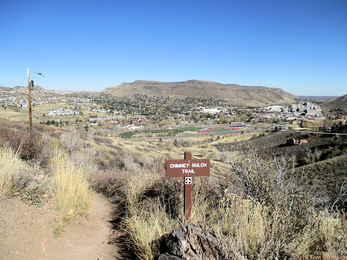 Colorado, Jefferson County, Golden, Chimney Gulch