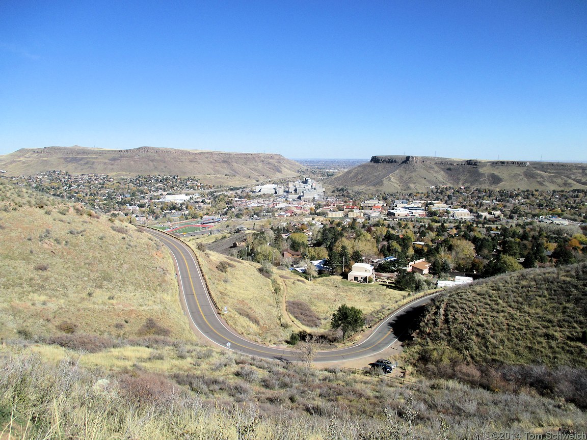 Colorado, Jefferson County, Golden, Chimney Gulch