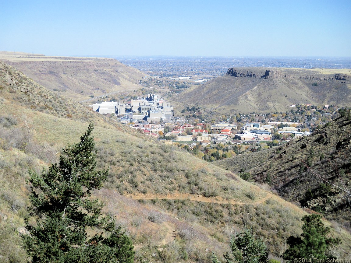 Colorado, Jefferson County, Golden, Chimney Gulch