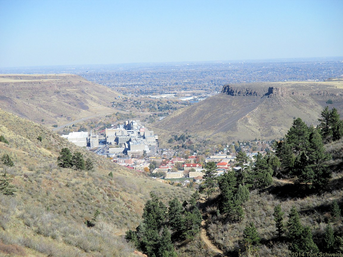 Colorado, Jefferson County, Golden, Chimney Gulch