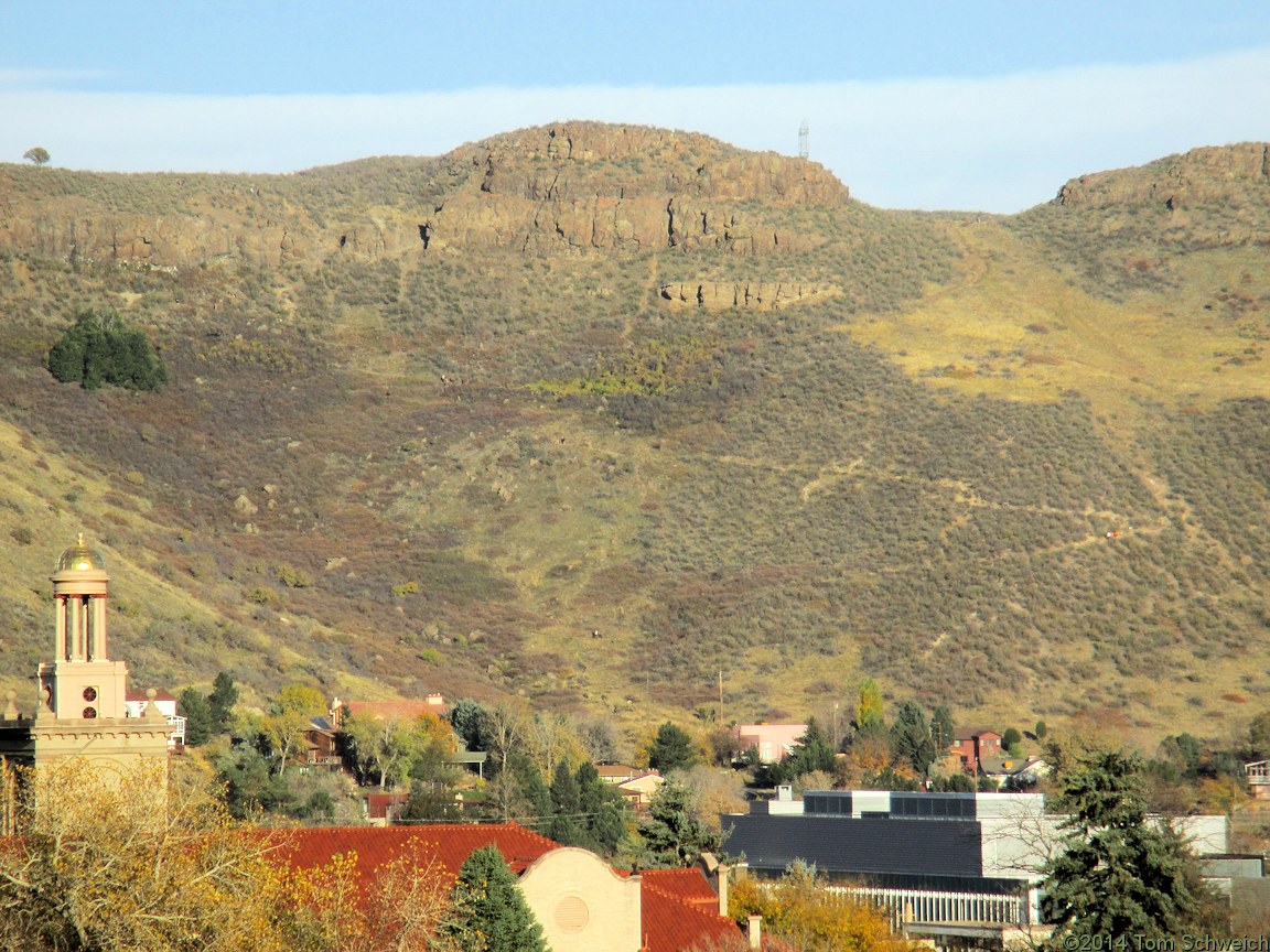 Colorado, Jefferson County, Golden, South Table Mountain