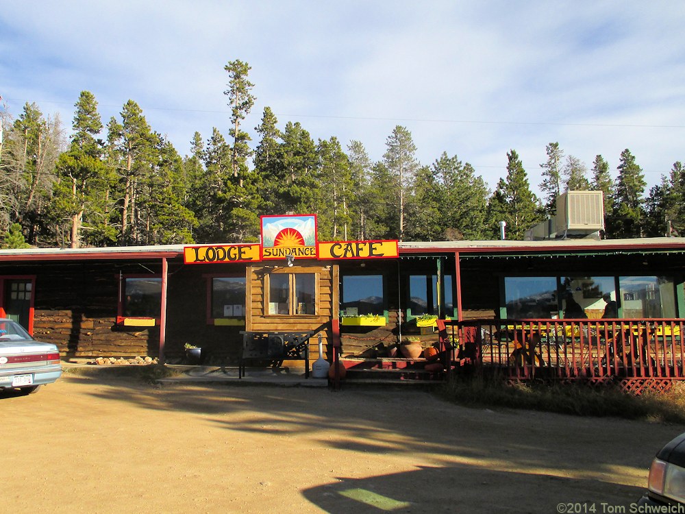 Colorado, Gilpin County, Nederland, Sundance Caf