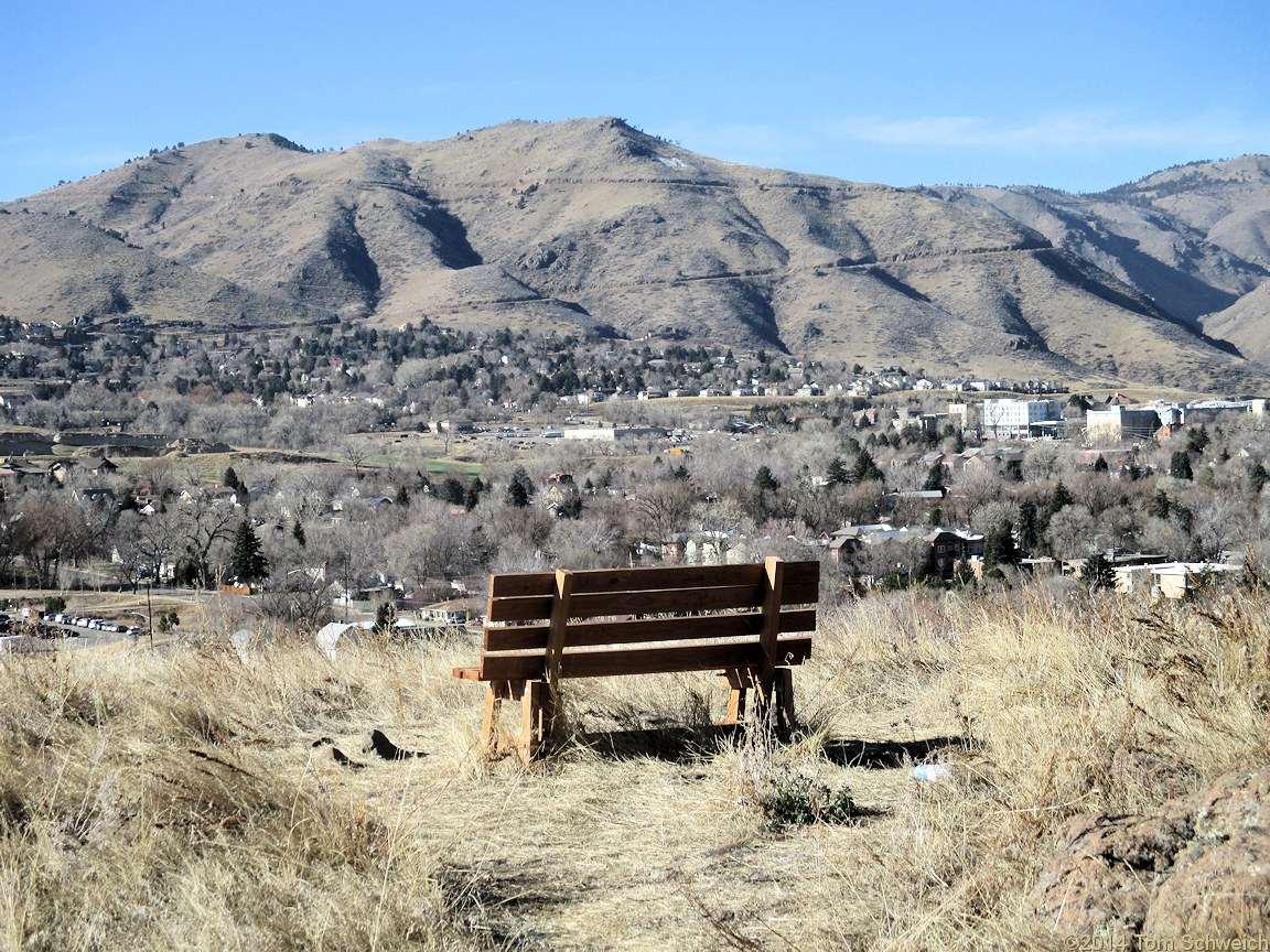 Colorado, Jefferson County, Golden, South Table Mountain