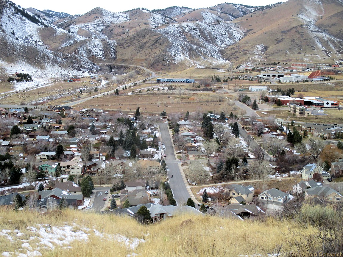 Colorado, Jefferson County, Golden, North Table Mountain