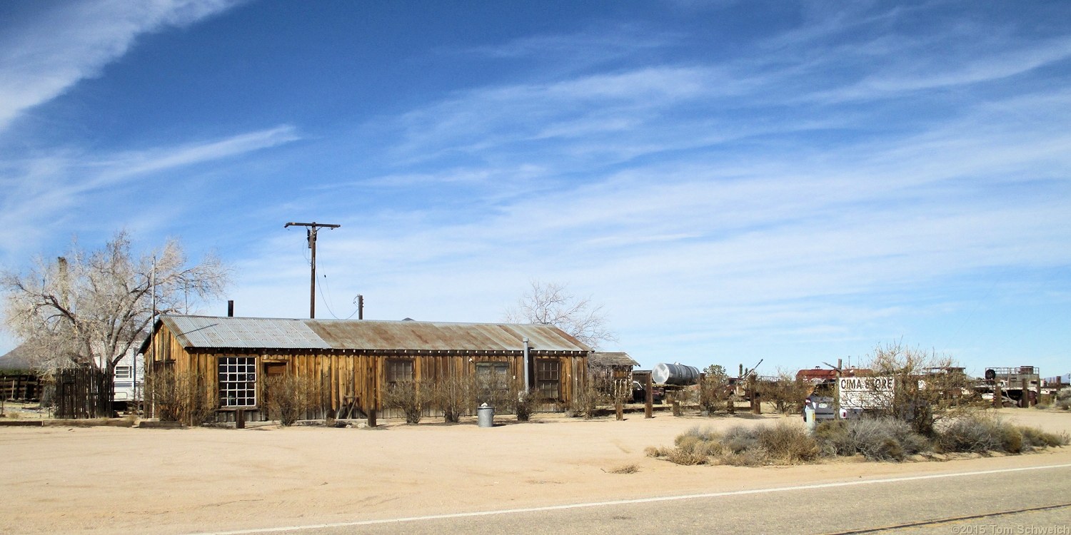 California, San Bernardino County, Cima