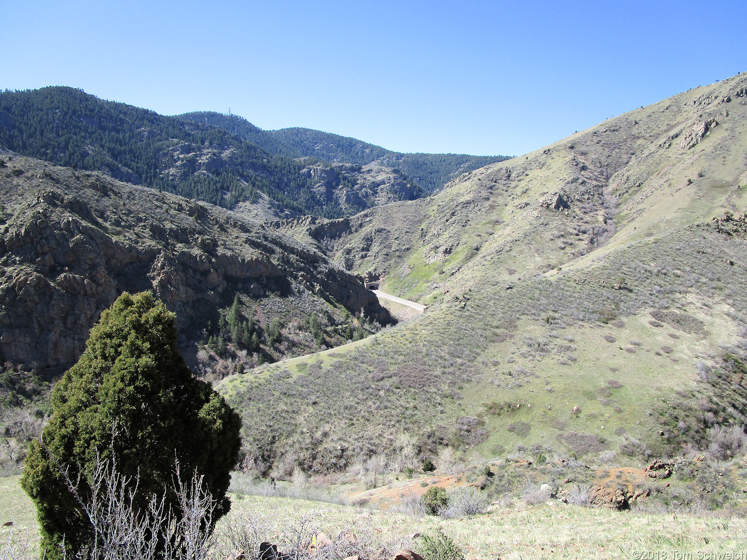 Colorado, Jefferson County, Clear Creek Canyon