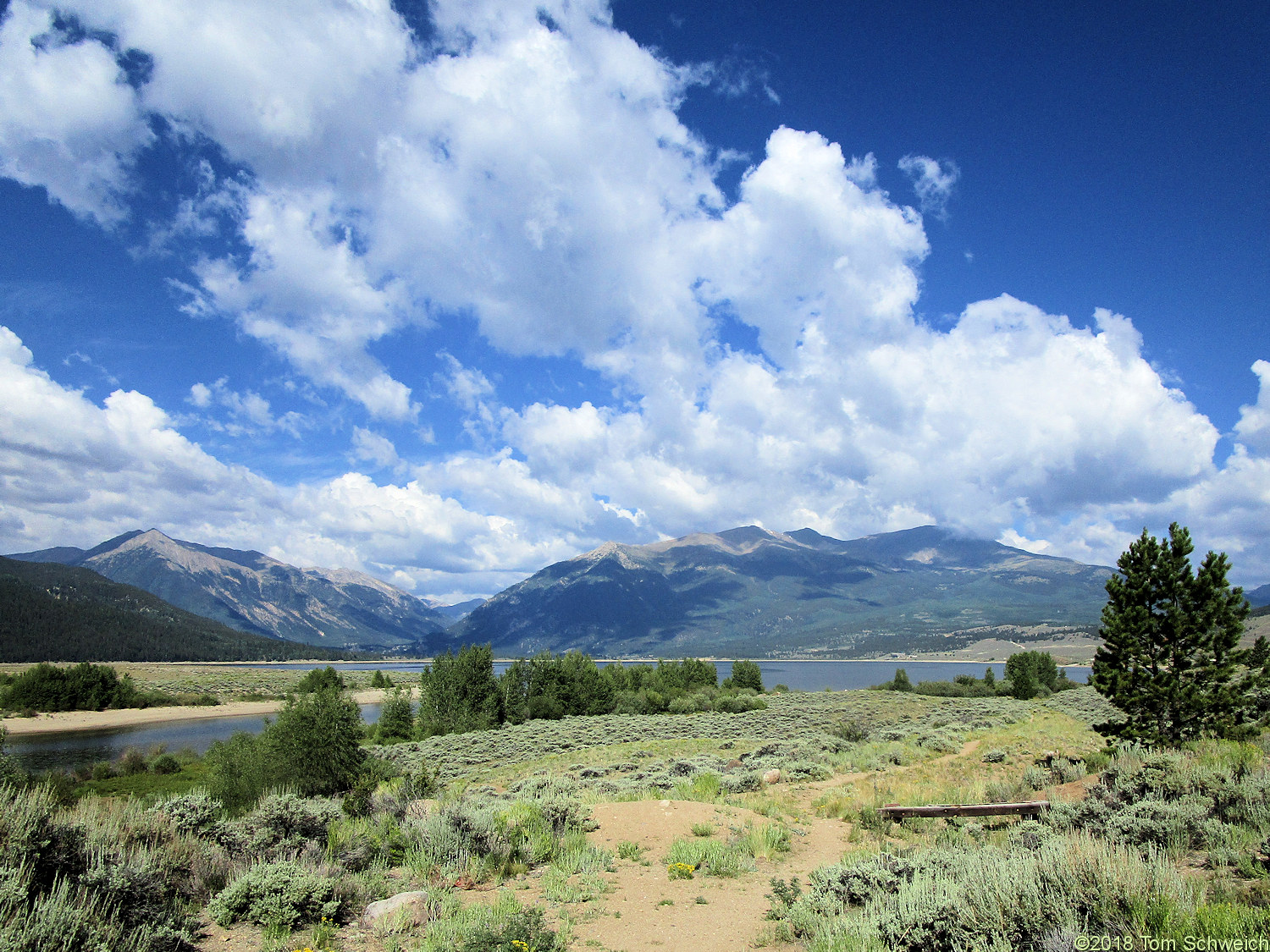 Colorado, Lake County, Twin Lakes