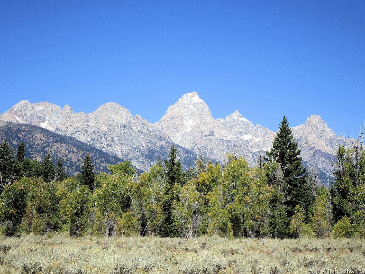 Wyoming, Teton County, Grand Teton Peak