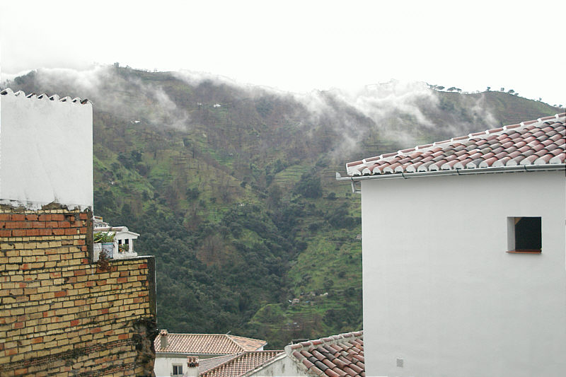 View from our window in Casa Rural Maria Munoz.