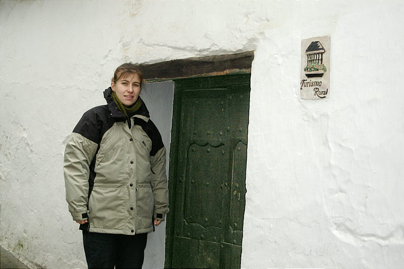 Front door to Casa Rural Maria Munoz.