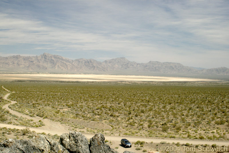 View of Mesquite Lake and Mesquite Valley