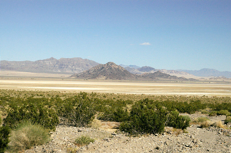 Little Cow Hole Mountains from Zzyzx Road.