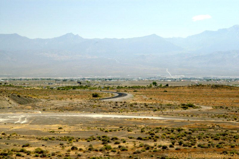 Pahrump, as seen from the west.